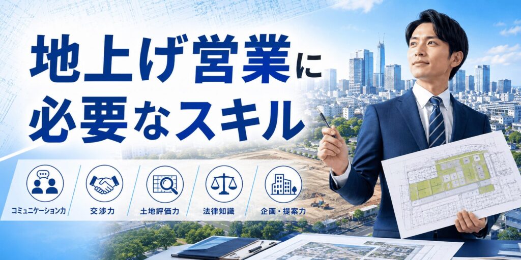 地上げ営業に必要なスキル